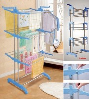 Three Layer Clothes Rack