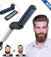 Hair & Beard Straightner Brush & Multifunctional Hair Comb