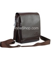 Stylish & Unique New Messenger leather Bag (272-Chocolate)