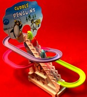 Funny Penguin Climbing Stairs Music Toys for Children