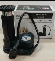 Mini Foot Pumper With Air Pressure Meter for Car, Bike, Bicycle, Football, balloon etc.