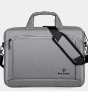 15 Inch Laptop Bags Office Documents Storage Bag Travel (Gray)