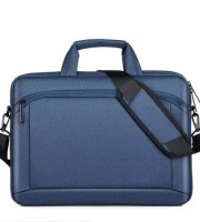 15 Inch Laptop Bags Office Documents Storage Bag Travel (Blue)