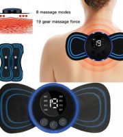 EMS Body Massager 2 pads (Rechargeable) Machine with 2 pads