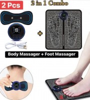 1 pads Body Massager + Foot Massager  (Combo Offer)
