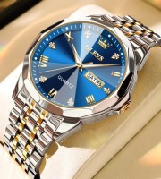 OLEVS Stainless Steel Watch for Men