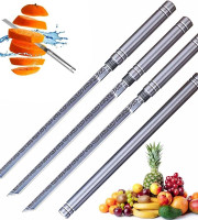 Multipurpose Outdoor Portable Fruit-Knife with Sheath, Portable Kitchen Tools