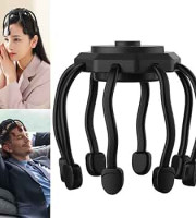 Head Massager Stress Relax Ultra 360 Degree Scalp Electric Octopus Massager with 3 Modes